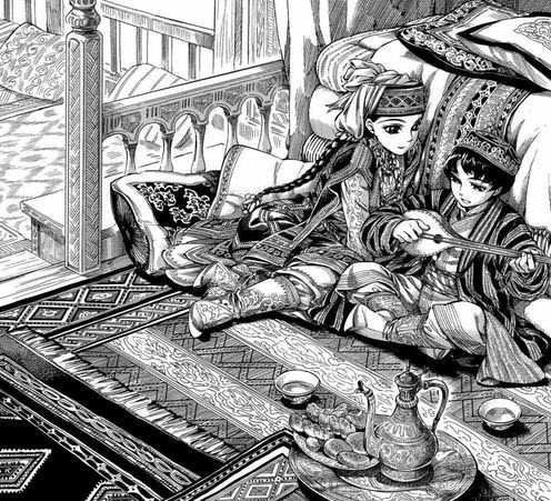 Bride's Story, spread