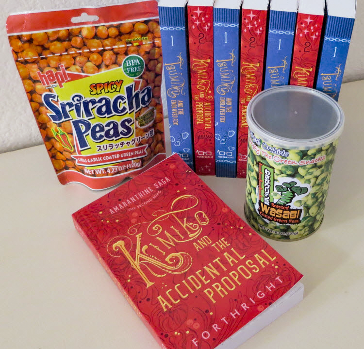 kimiko and spicy peas