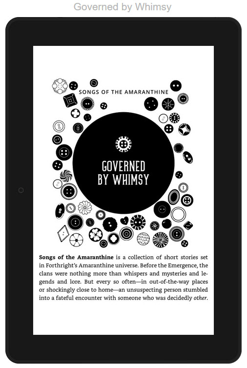 Governed by Whimsy_preorder now
