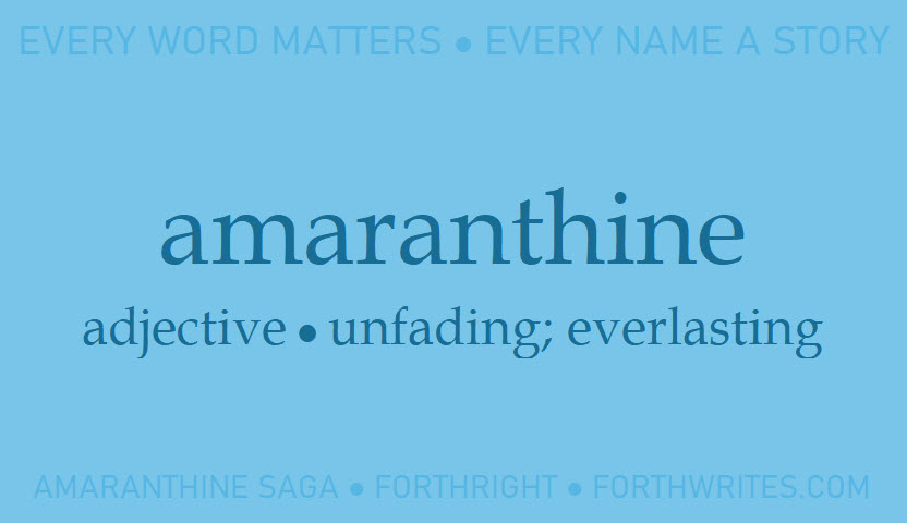 001 amaranthine